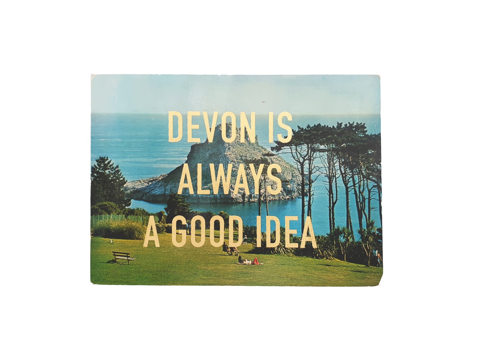 Dave Buonaguidi, Devon Is Always A Good Idea Postcard