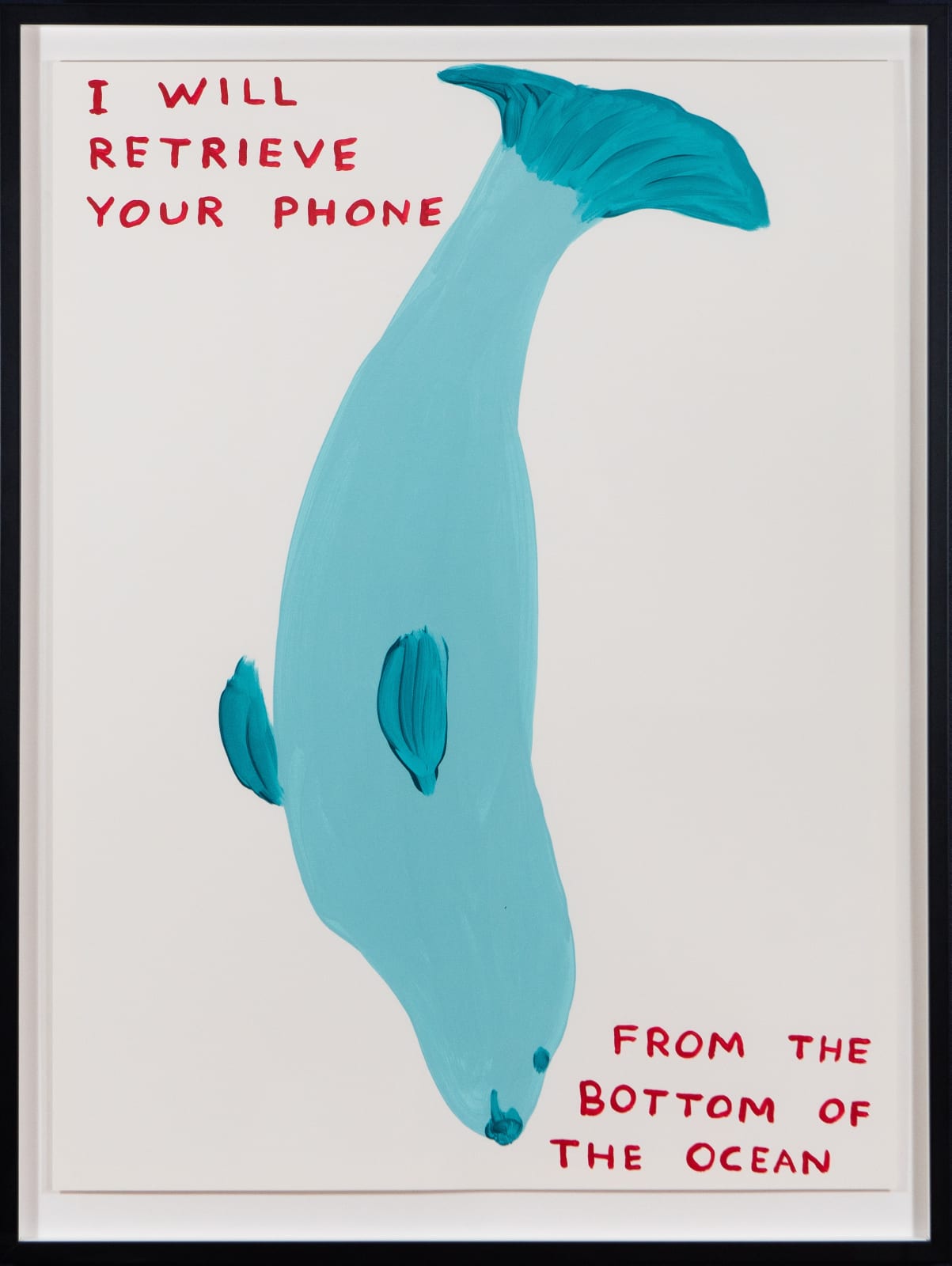 David Shrigley, I Will Retrieve Your Phone