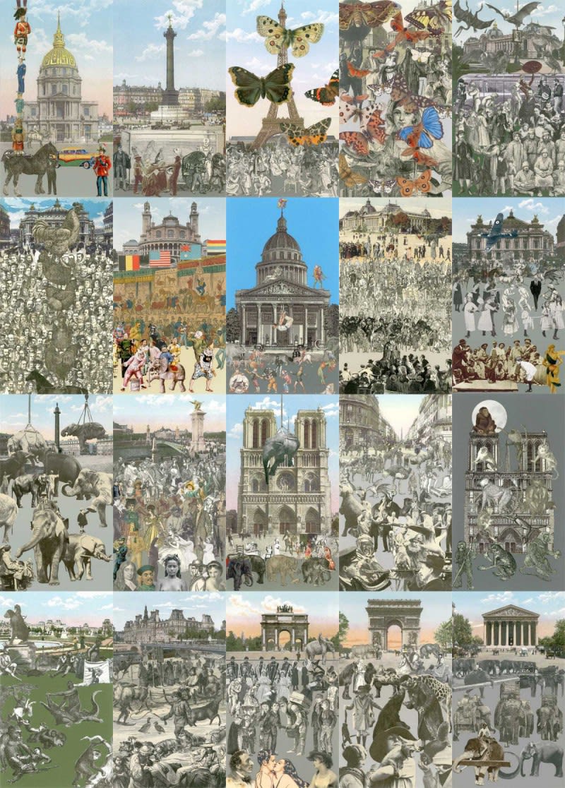 Peter Blake, Paris Suite: Set of 20 prints