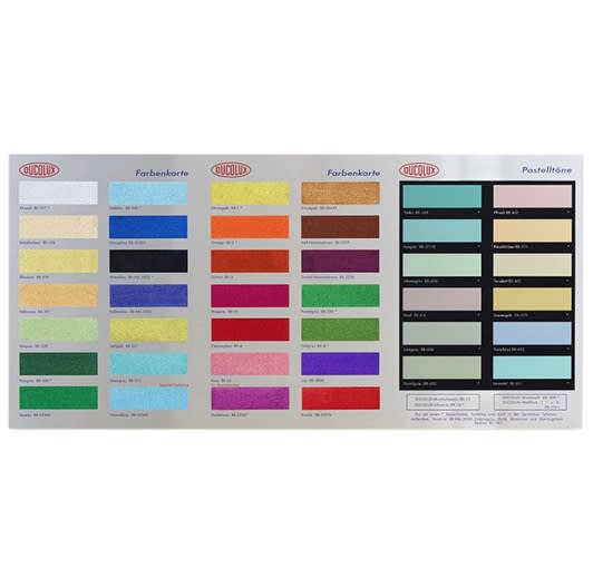 Damien Hirst, Colour Chart (glitter)