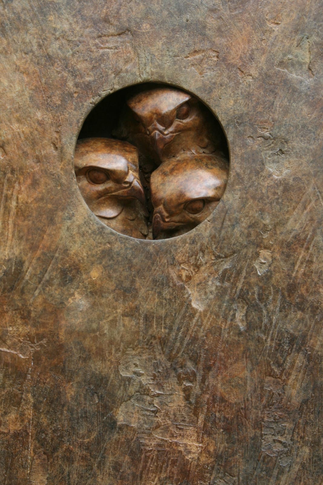 Adam Binder, Three Hawks Plaque