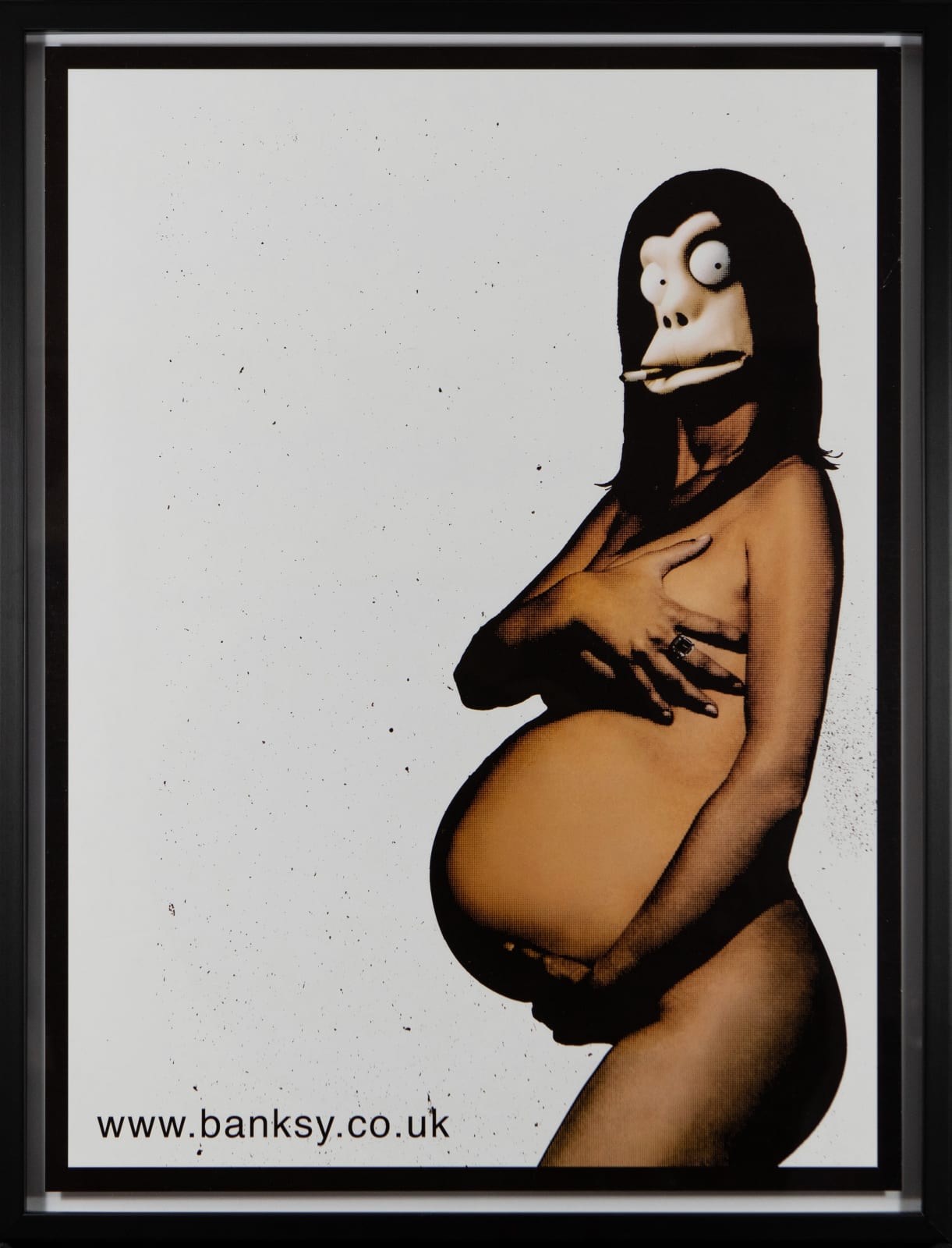 Banksy, Danger Monkey Pregnant - Barely Legal