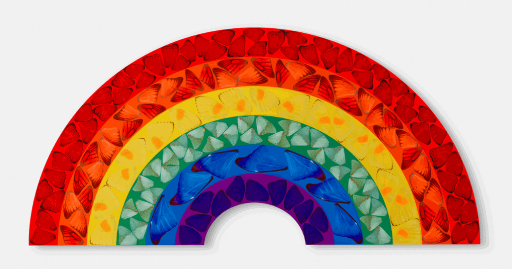 Damien Hirst, Butterfly Rainbow