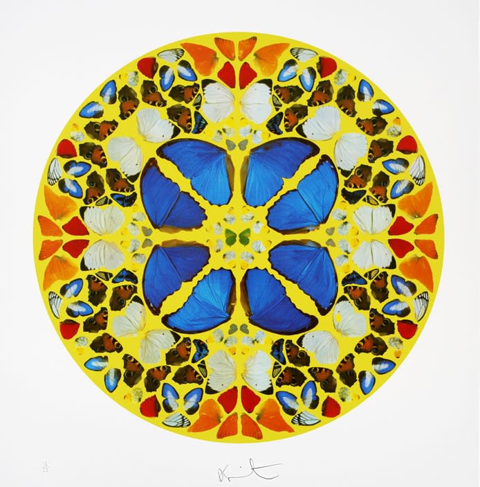 Damien Hirst, Psalm: Domine dominus noster (diamond dust)