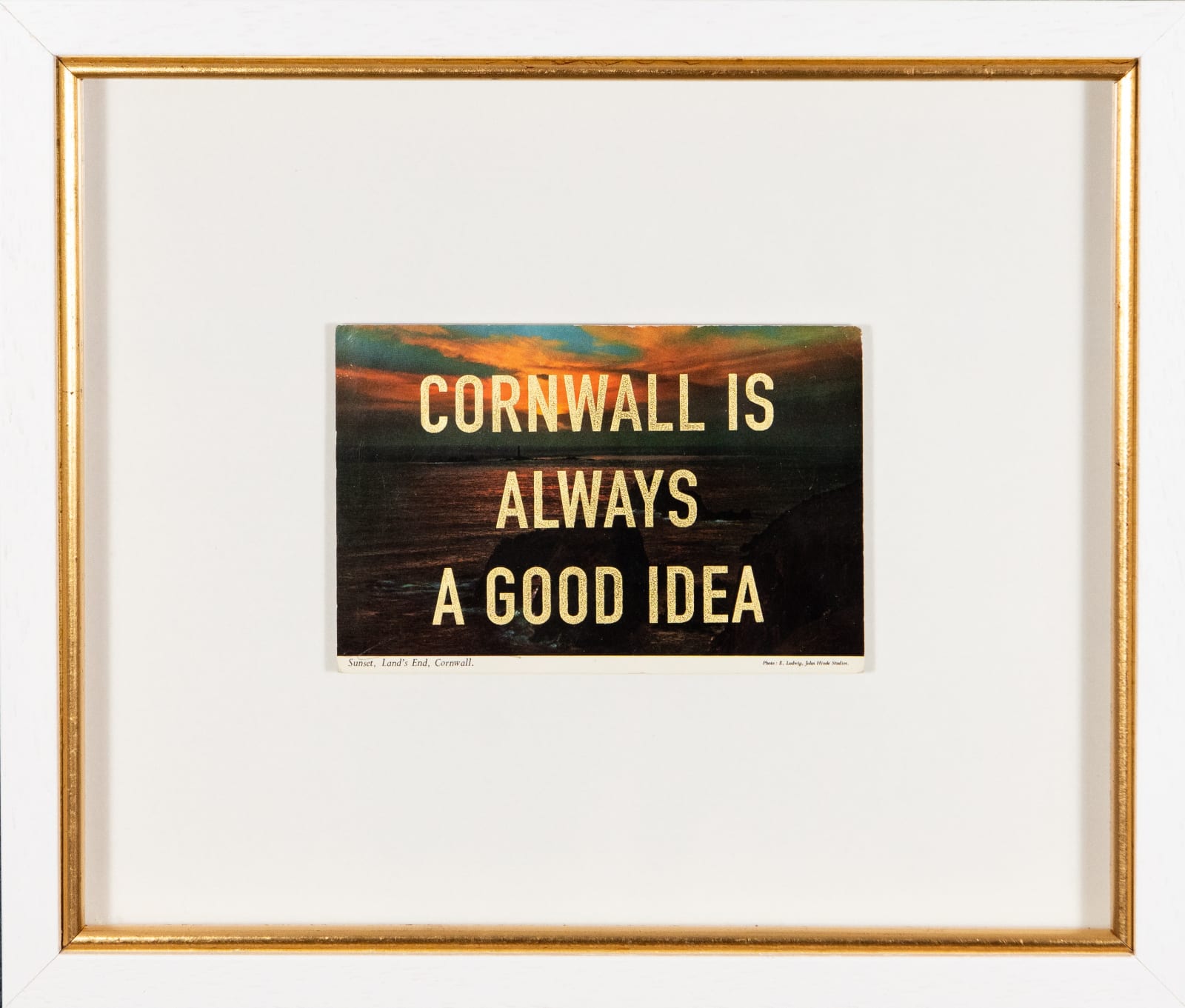 Dave Buonaguidi, Cornwall Is Always A Good Idea Postcard
