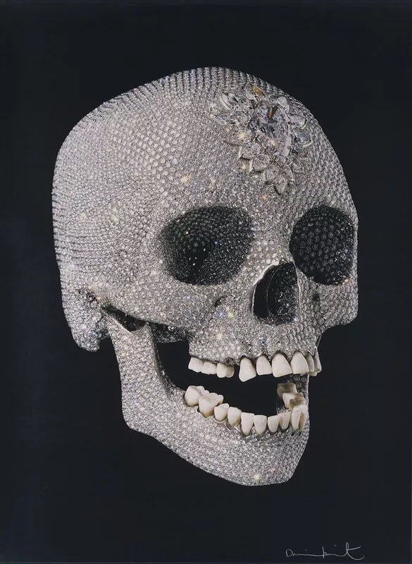 Damien Hirst, For The Love Of God, Shine
