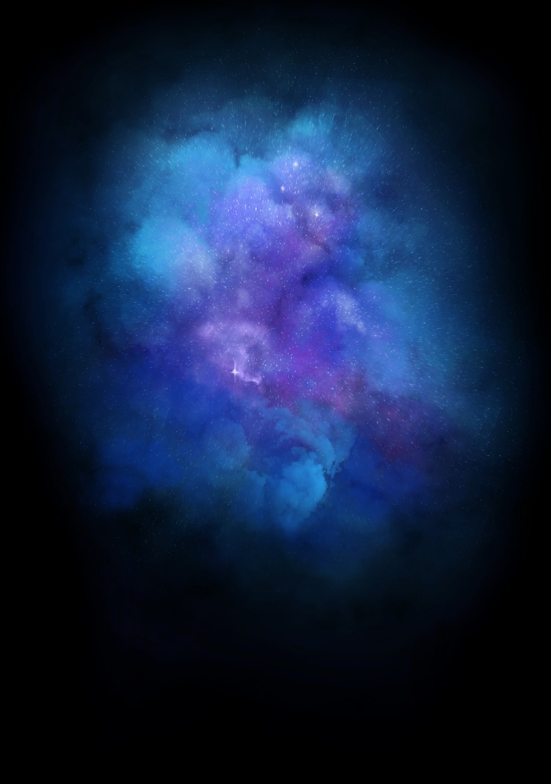 Lauren Baker, Galaxy Explosion - Indigo
