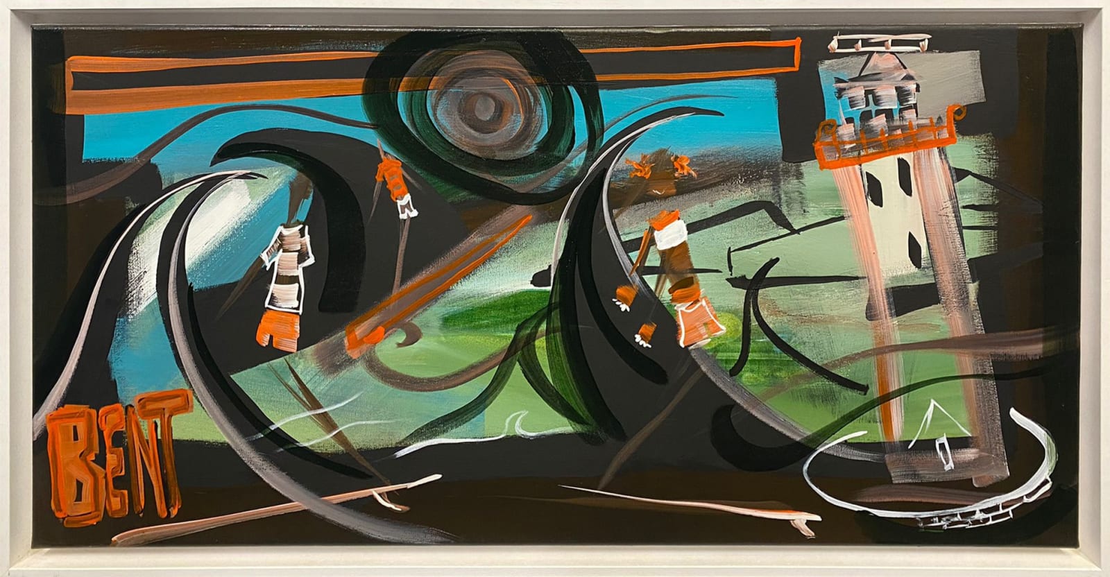 Brian Bent, St. Ives Surfers II