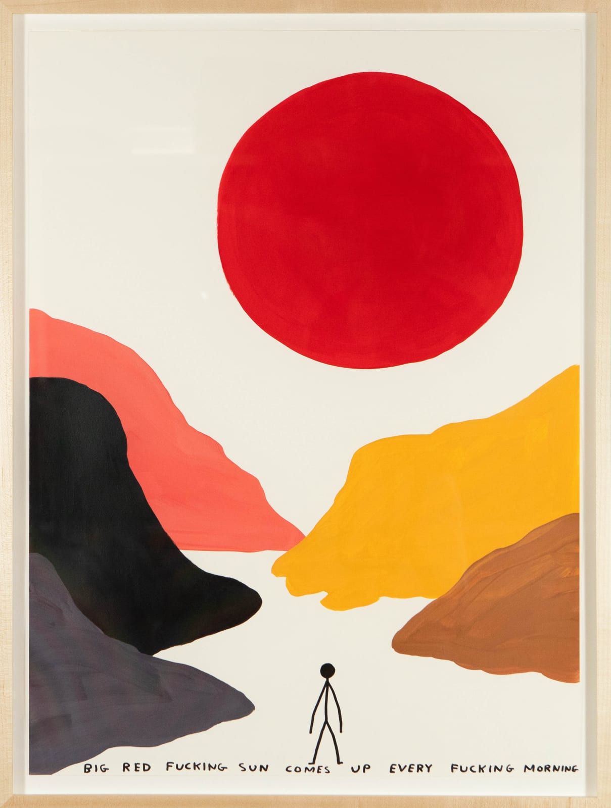 David Shrigley, Big Red Sun