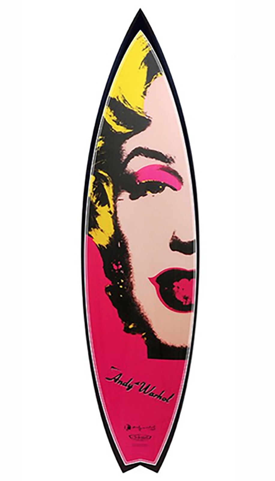 Andy Warhol , Marilyn Pink - Black