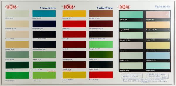 Damien Hirst, Colour Chart