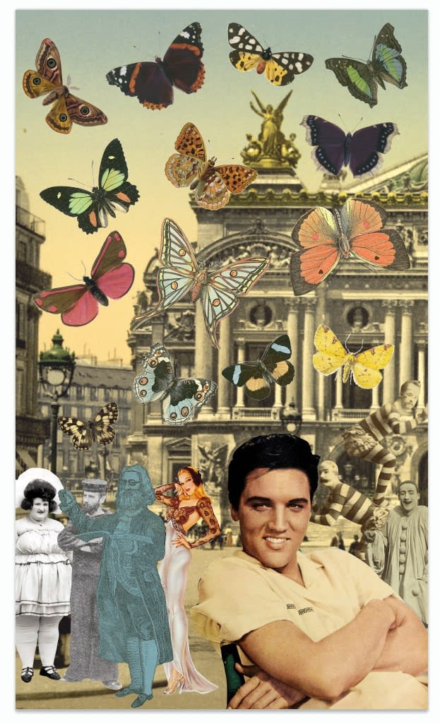 Peter Blake, Elvis In Paris
