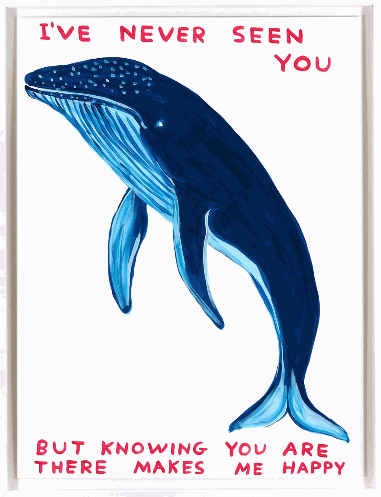 David Shrigley, I've Never Seen You