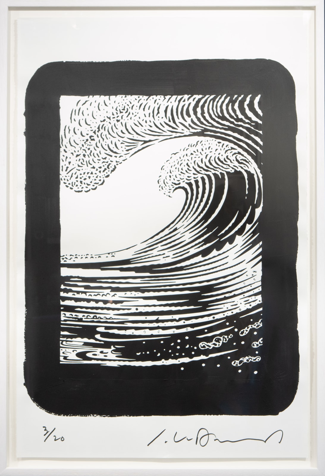 John Van Hamersveld, Great Wave - Ashes Of Hope