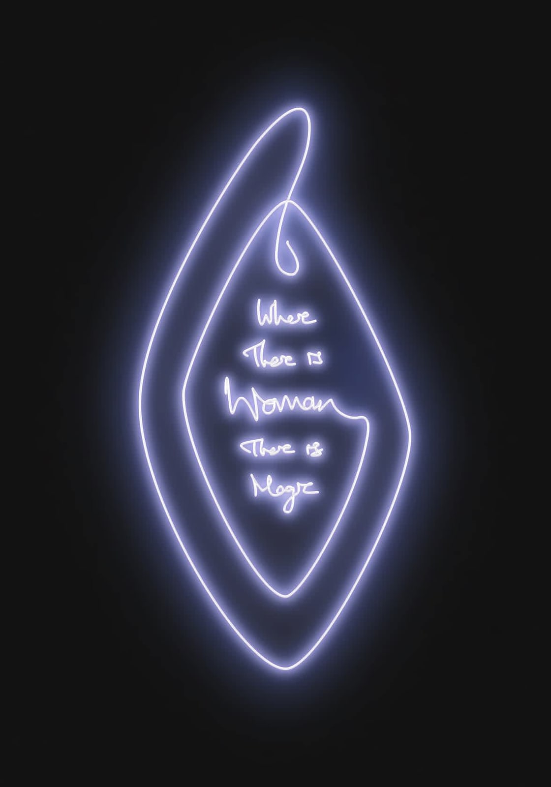 Lauren Baker, Woman Magic Neon