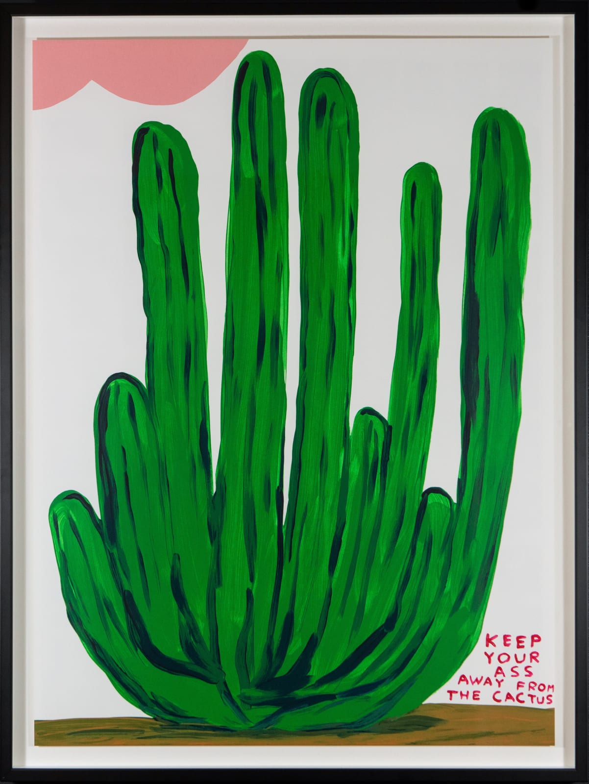 David Shrigley, Keep Your Ass Away From The Cactus