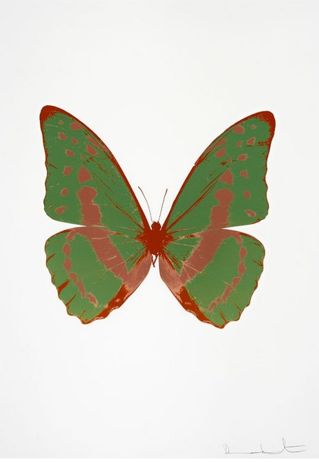 Damien Hirst, Souls III - Leaf Green/Rustic Copper/Prairie Copper