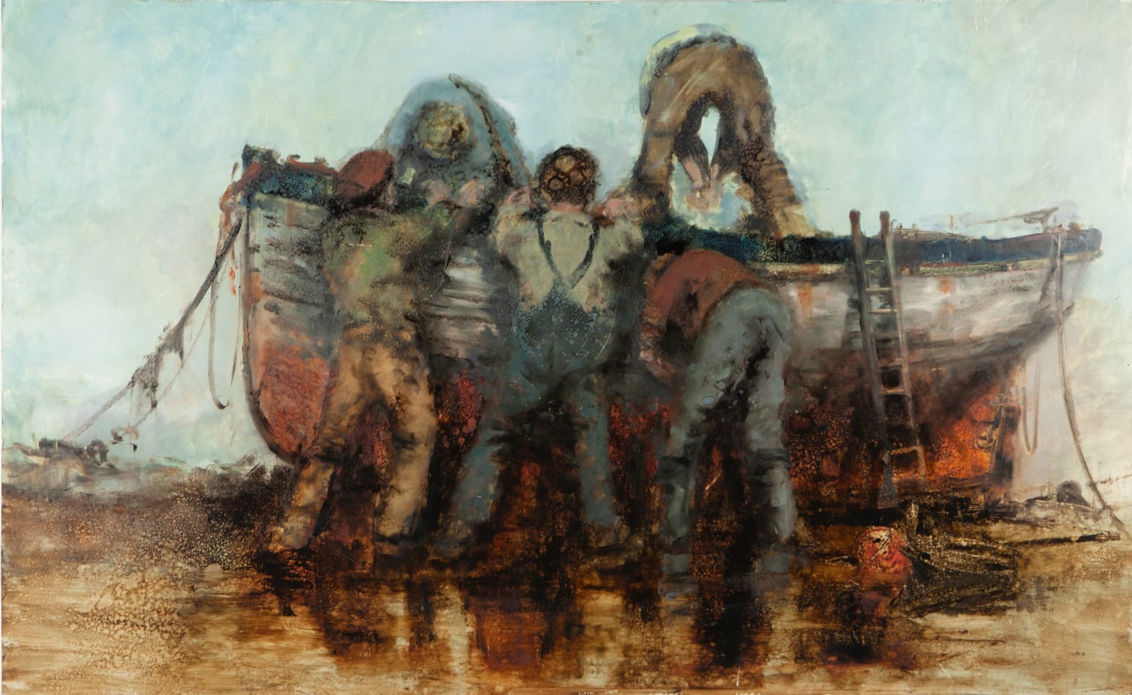 Anthony Amos, Fishermen Working