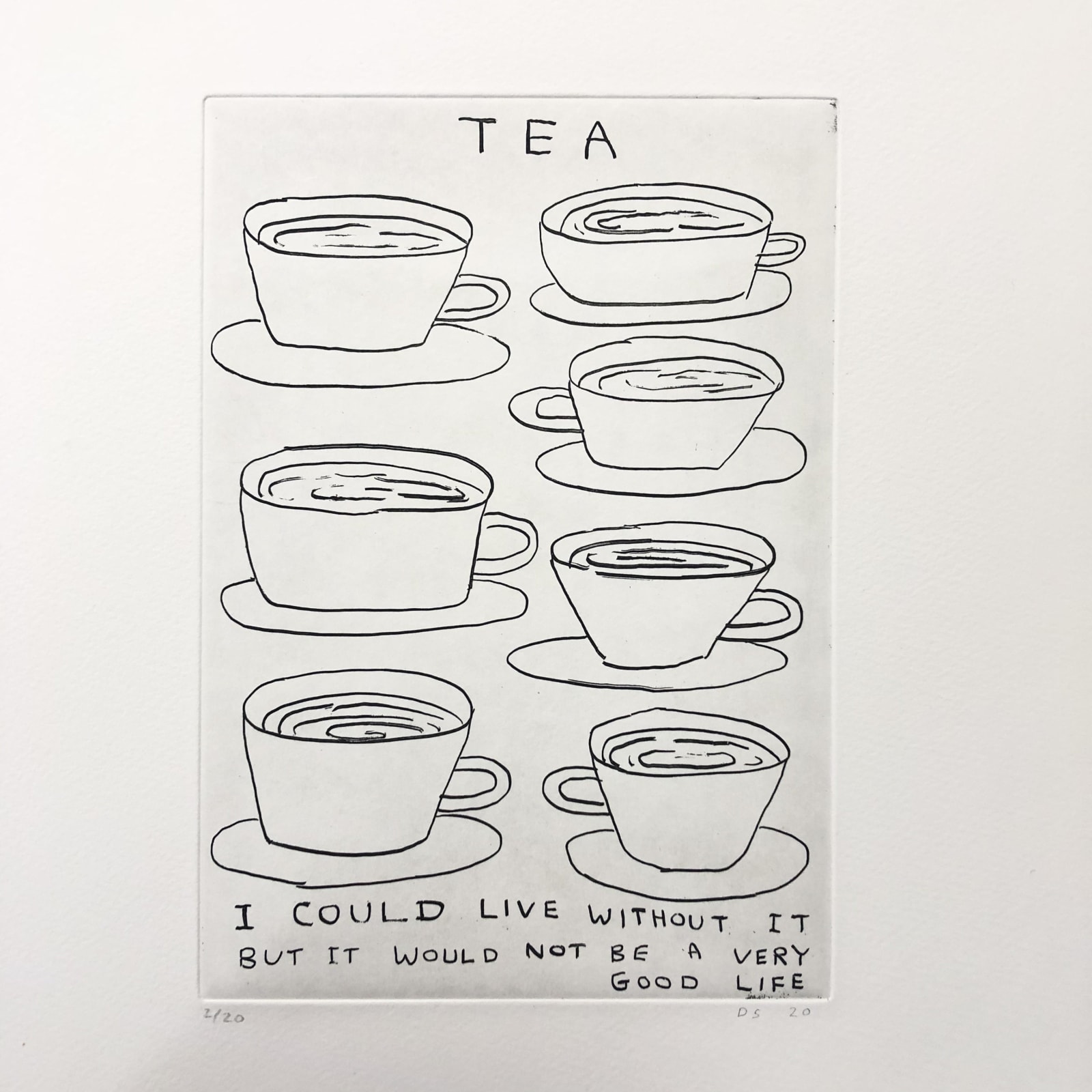 David Shrigley, Tea