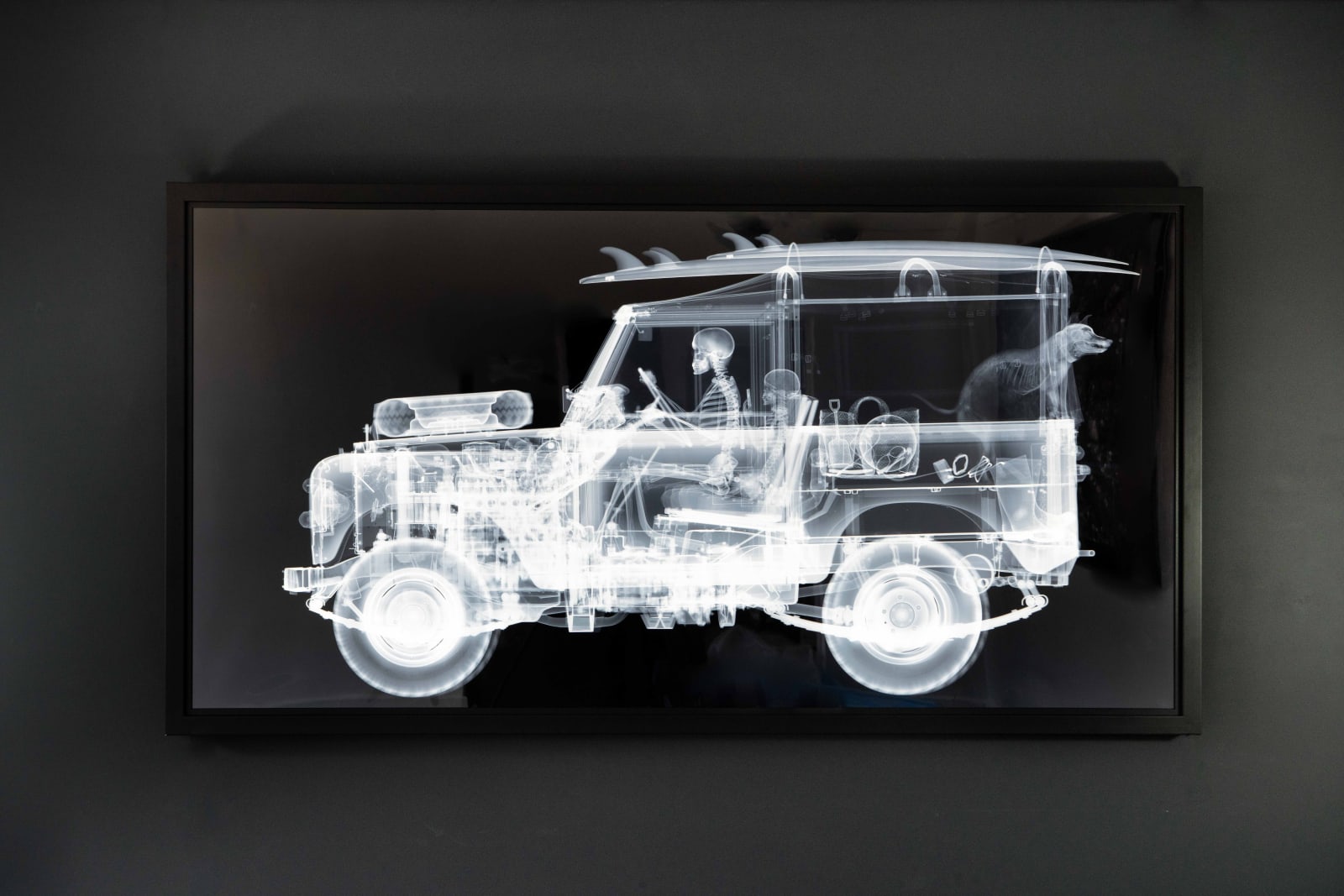 Nick Veasey, 1972 Land Rover Series 3 Surfer Lightbox