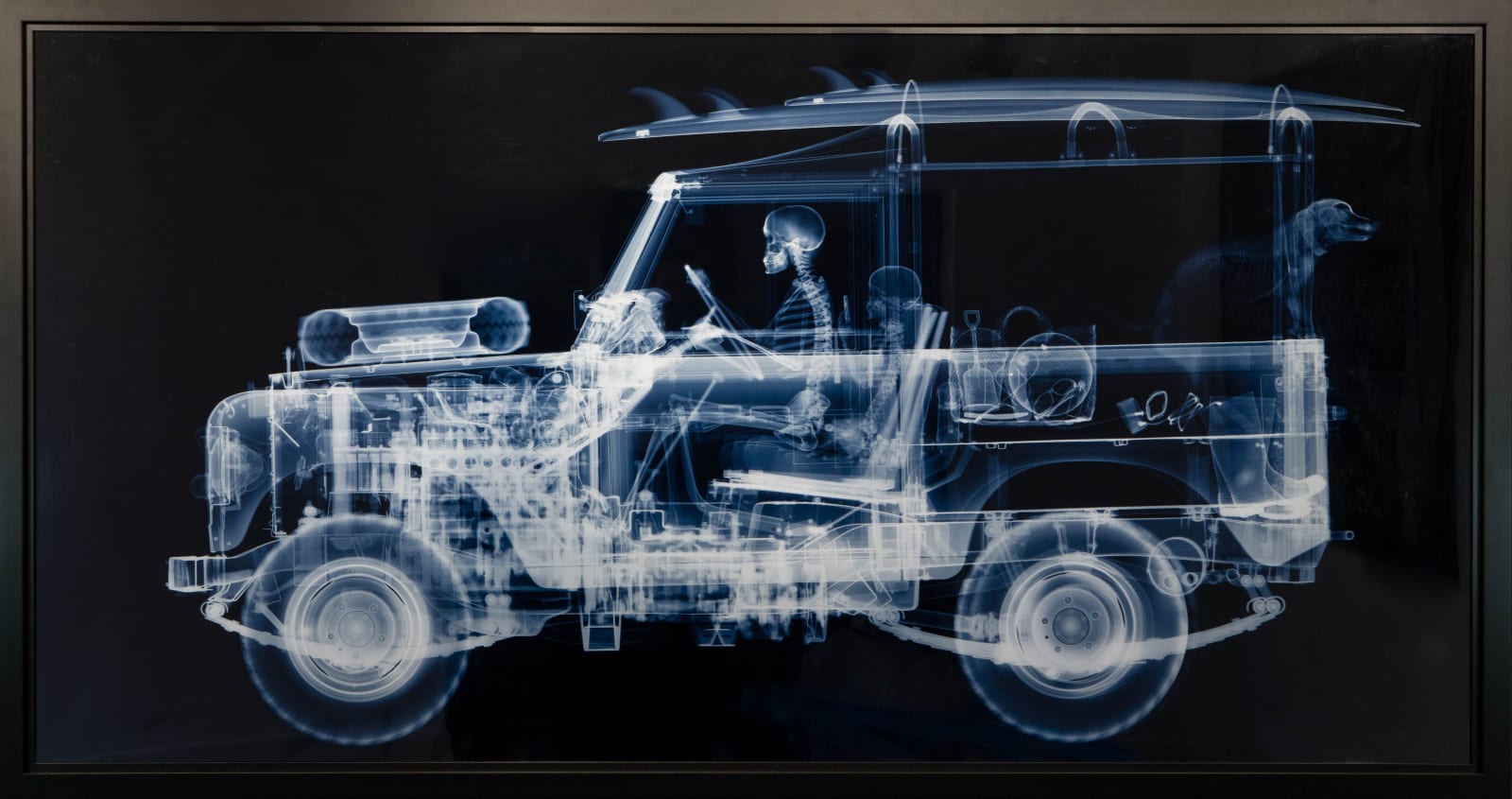 Nick Veasey, 1972 Land Rover Series 3 Surfer Lightbox