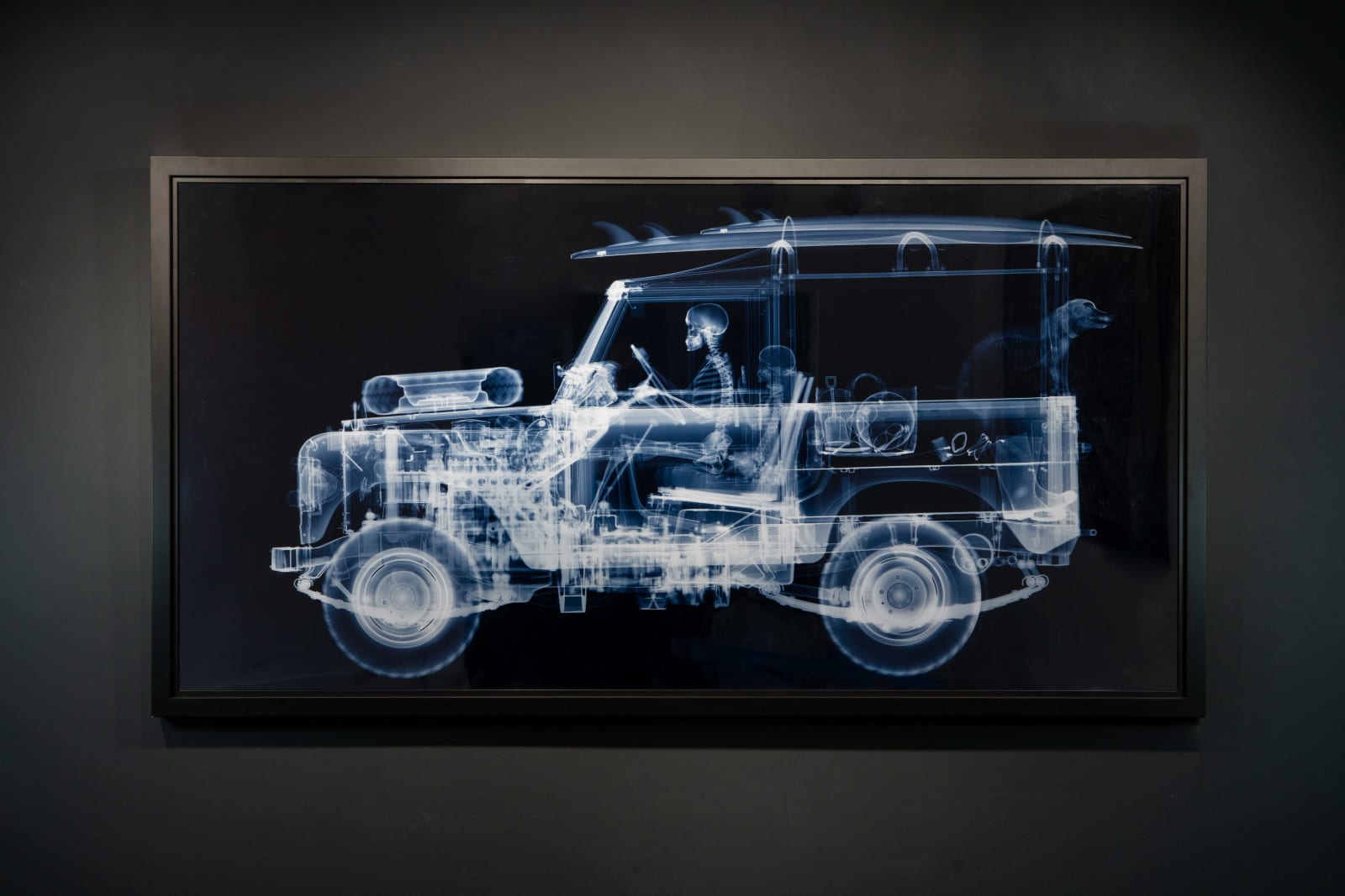 Nick Veasey, 1972 Land Rover Series 3 Surfer Lightbox