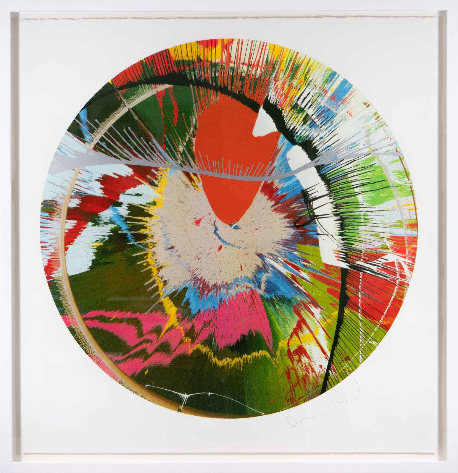Damien Hirst, Beautiful, Galactic, Exploding, (Spin)
