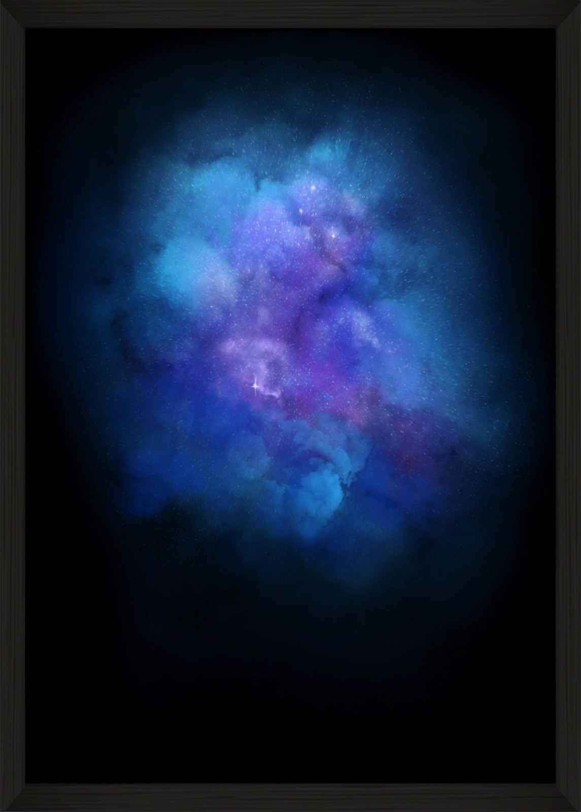 Lauren Baker, Galaxy Explosion - Indigo