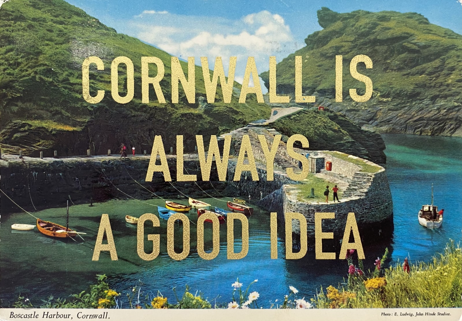 Dave Buonaguidi, Cornwall Is Always A Good Idea Postcard