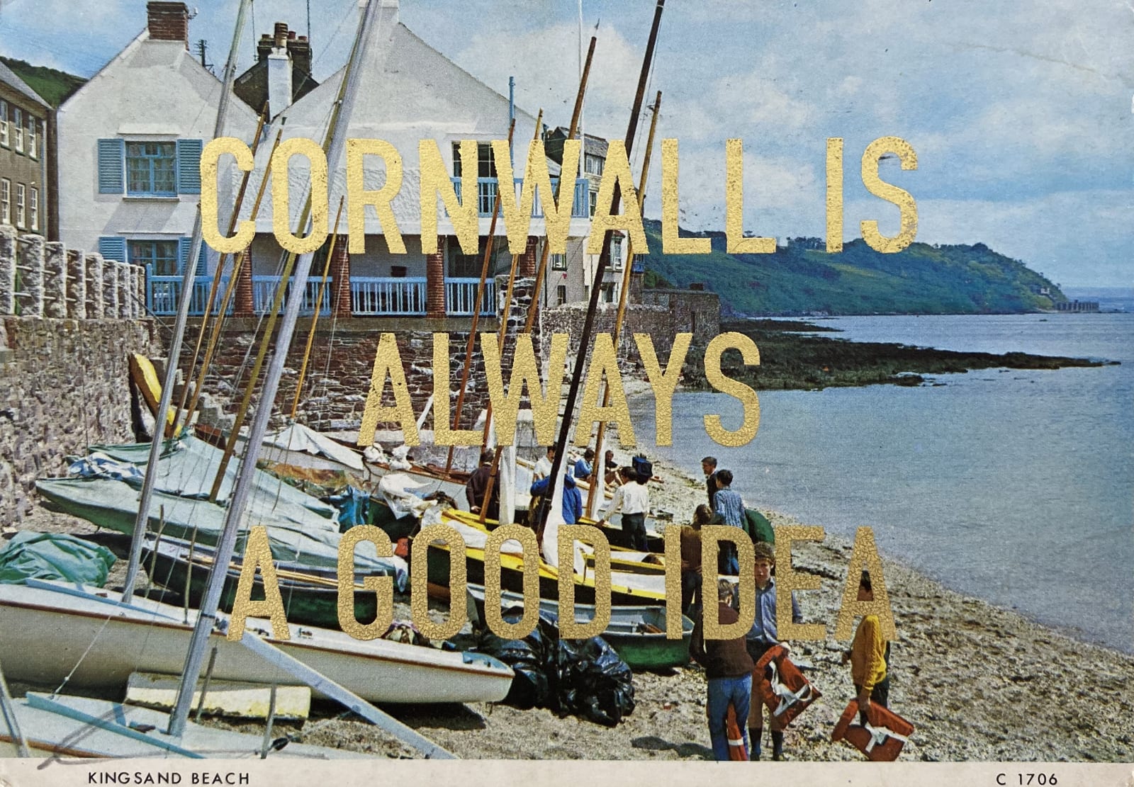Dave Buonaguidi, Cornwall Is Always A Good Idea Postcard