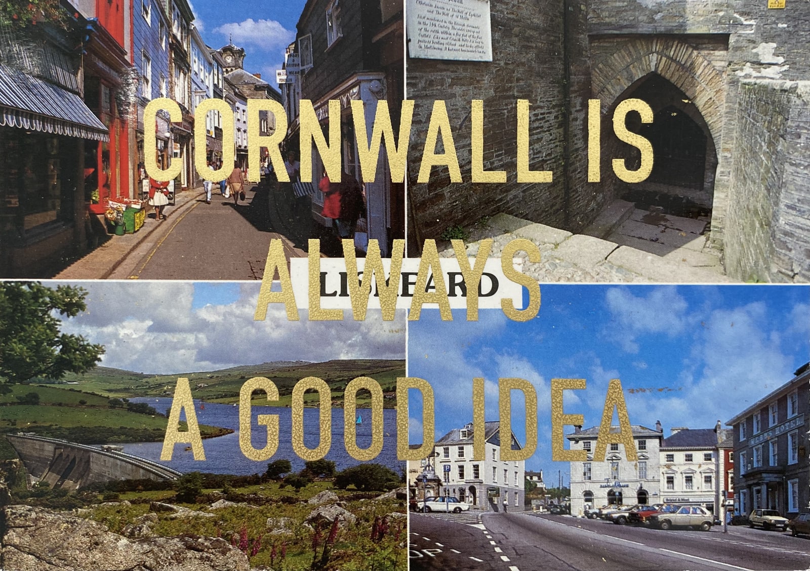 Dave Buonaguidi, Cornwall Is Always A Good Idea Postcard