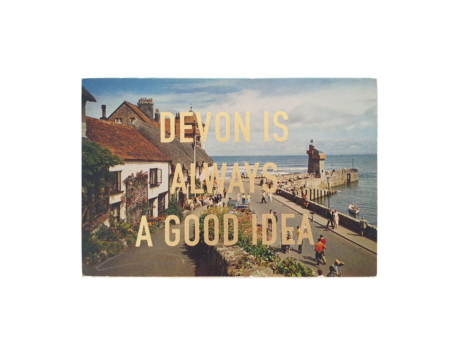 Dave Buonaguidi, Devon Is Always A Good Idea Postcard