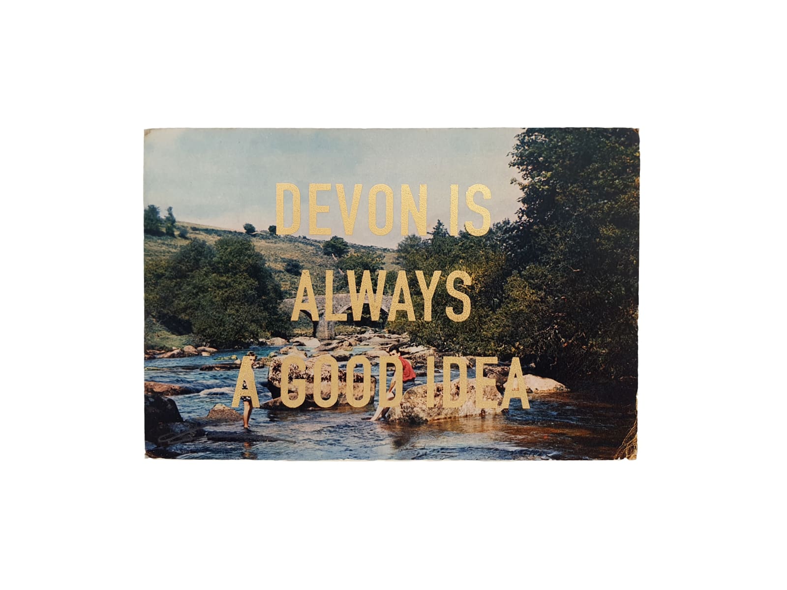Dave Buonaguidi, Devon Is Always A Good Idea Postcard