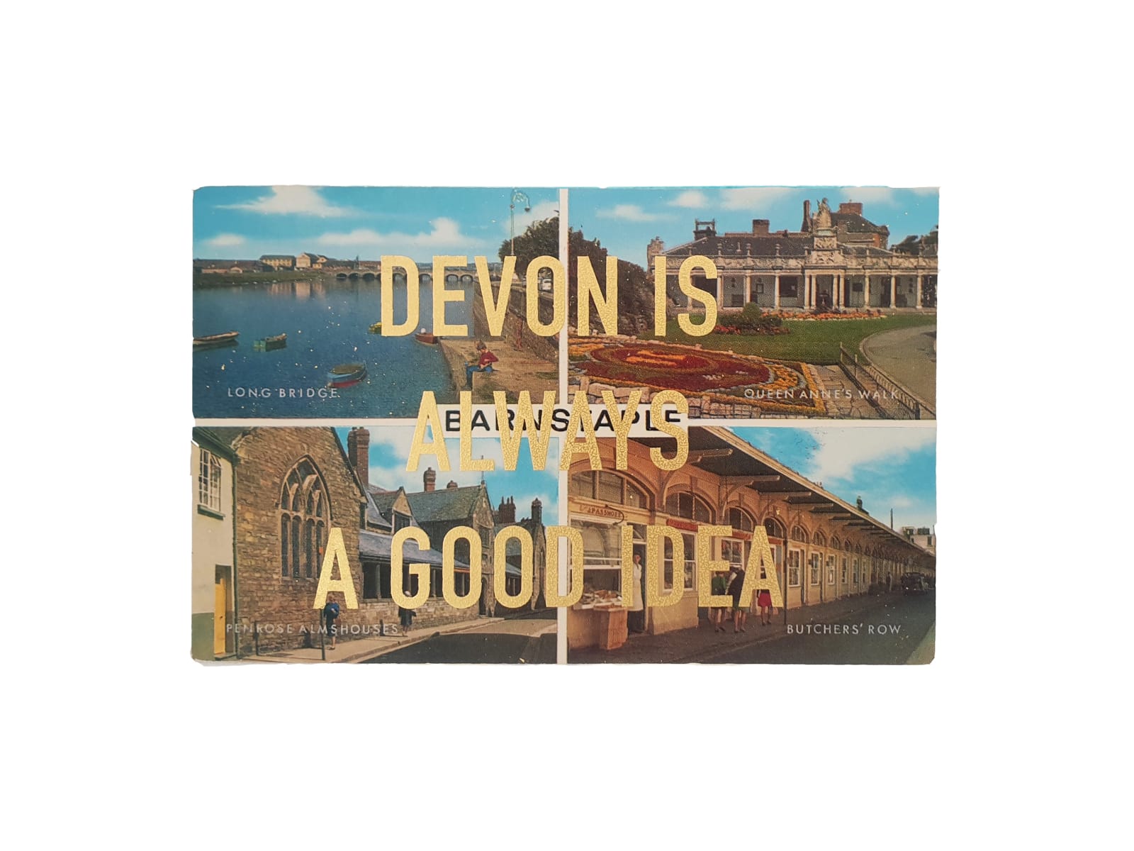 Dave Buonaguidi, Devon Is Always A Good Idea Postcard