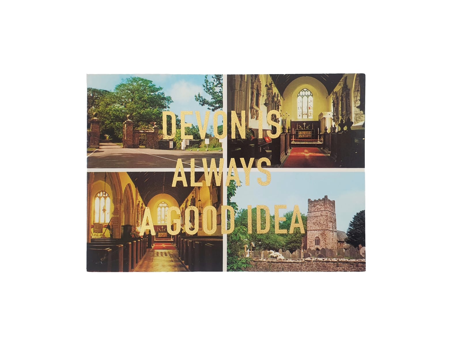 Dave Buonaguidi, Devon Is Always A Good Idea Postcard