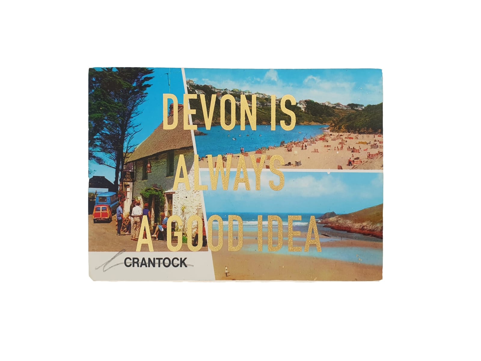 Dave Buonaguidi, Devon Is Always A Good Idea Postcard