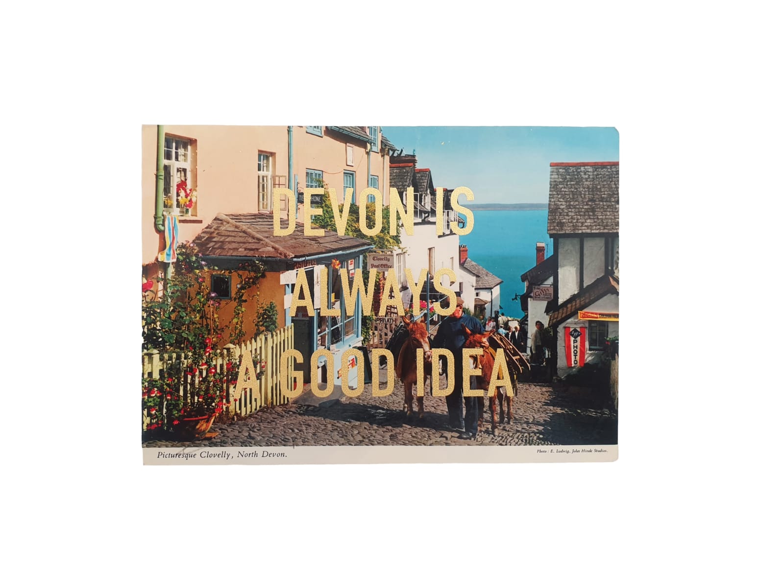 Dave Buonaguidi, Devon Is Always A Good Idea Postcard