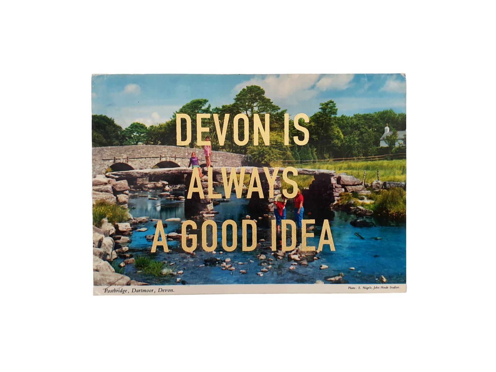 Dave Buonaguidi, Devon Is Always A Good Idea Postcard