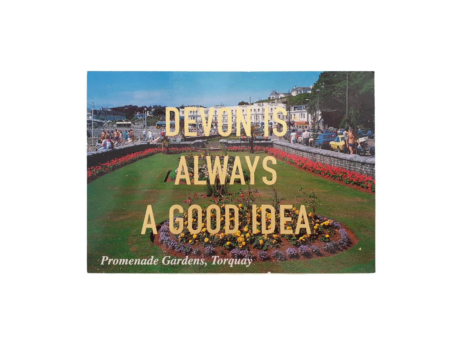 Dave Buonaguidi, Devon Is Always A Good Idea Postcard