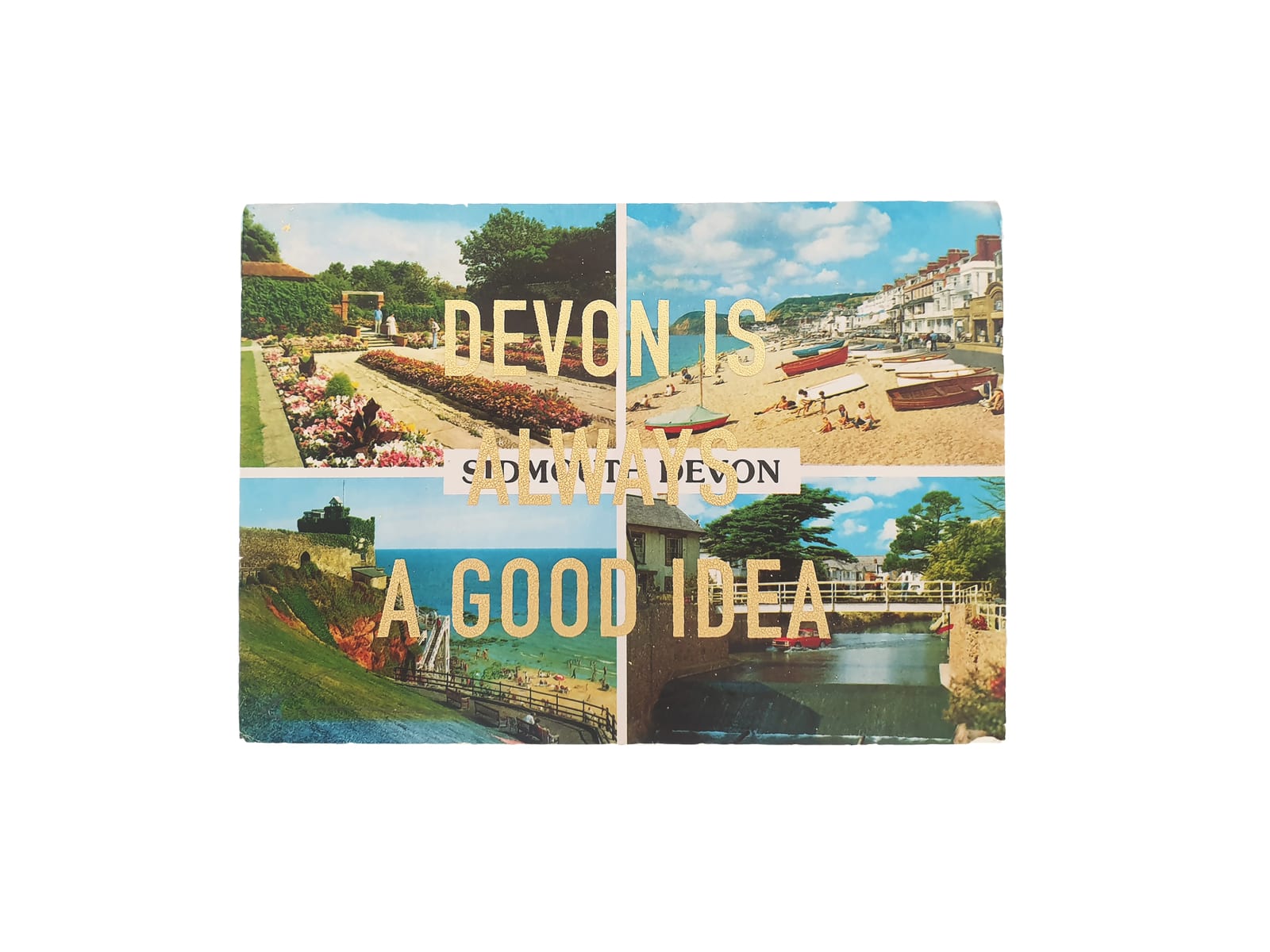 Dave Buonaguidi, Devon Is Always A Good Idea Postcard