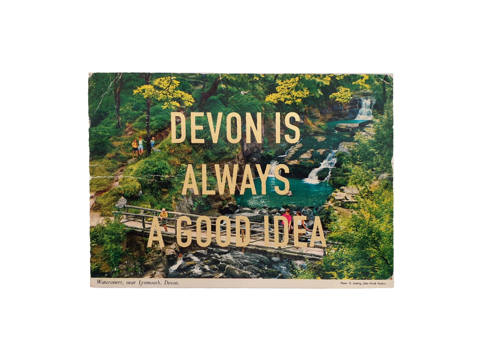 Dave Buonaguidi, Devon Is Always A Good Idea Postcard
