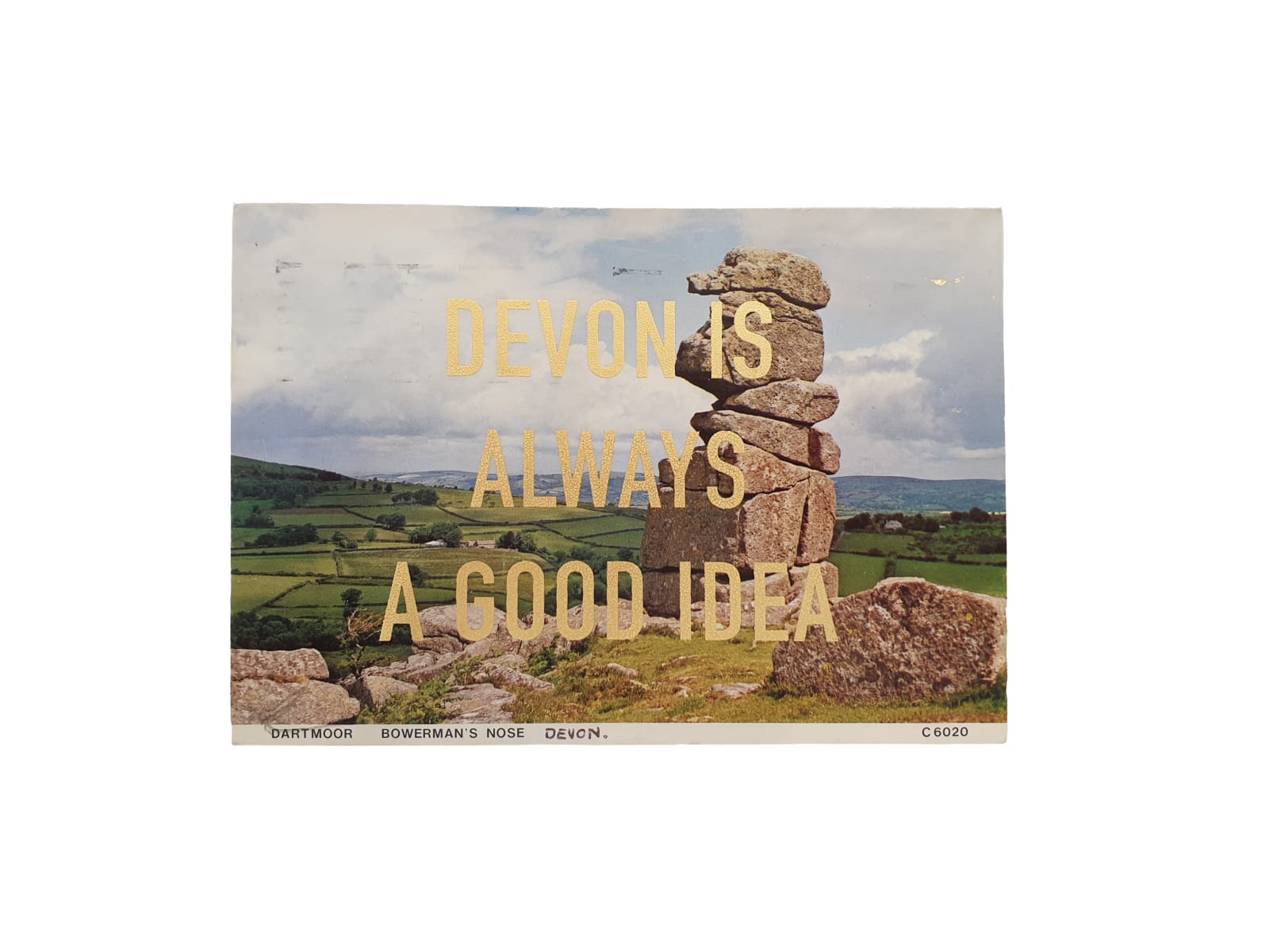 Dave Buonaguidi, Devon Is Always A Good Idea Postcard