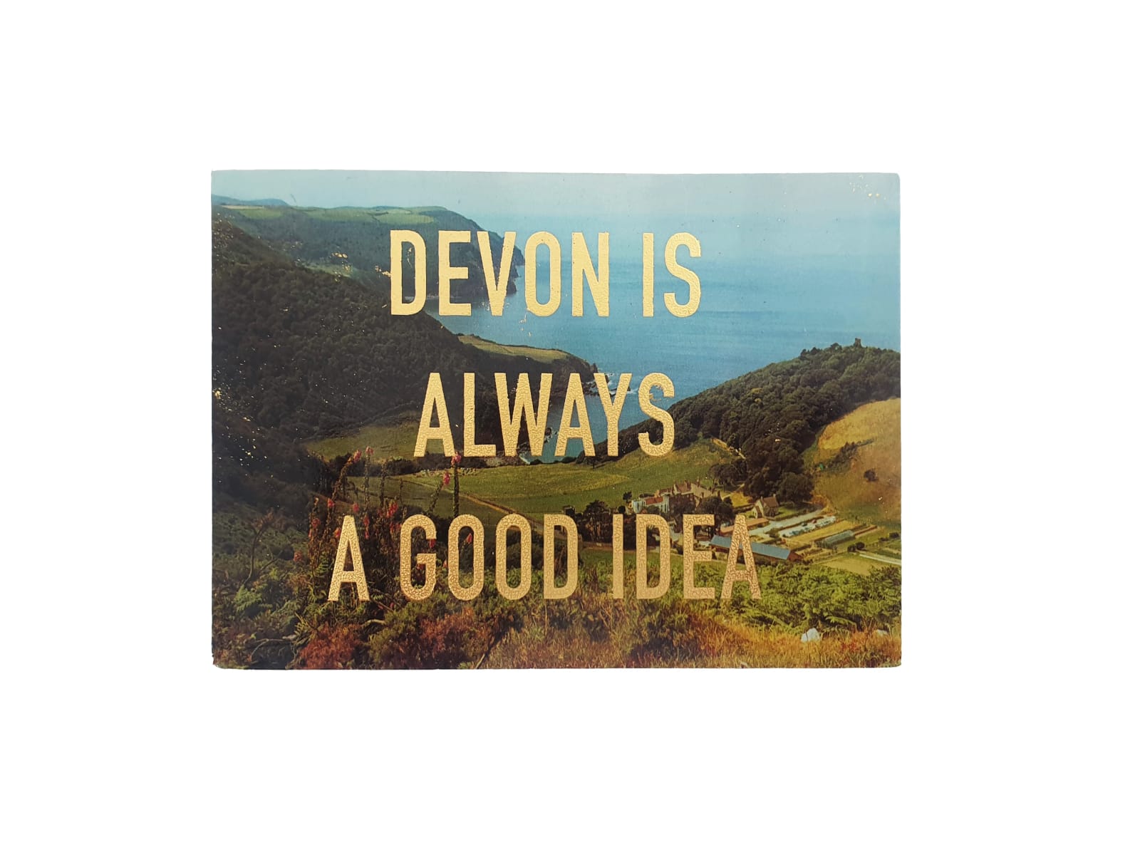 Dave Buonaguidi, Devon Is Always A Good Idea Postcard