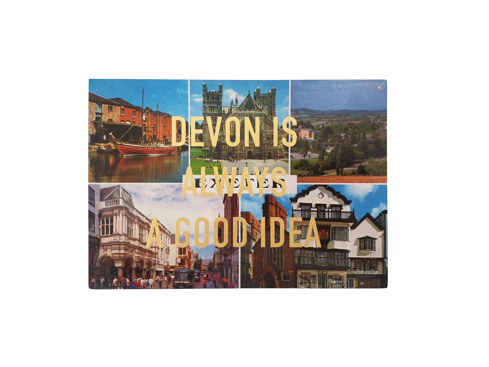 Dave Buonaguidi, Devon Is Always A Good Idea Postcard