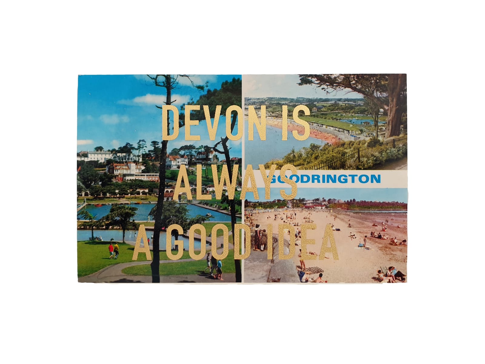 Dave Buonaguidi, Devon Is Always A Good Idea Postcard