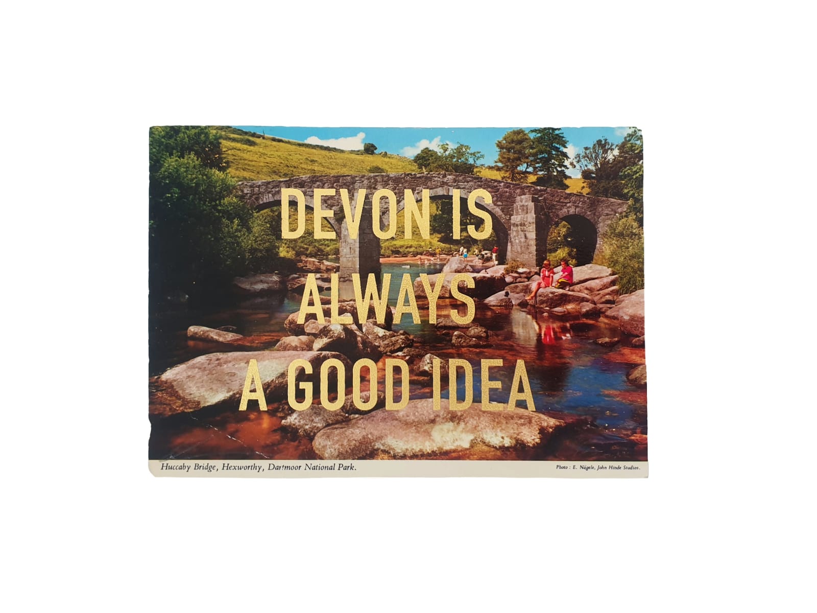 Dave Buonaguidi, Devon Is Always A Good Idea Postcard