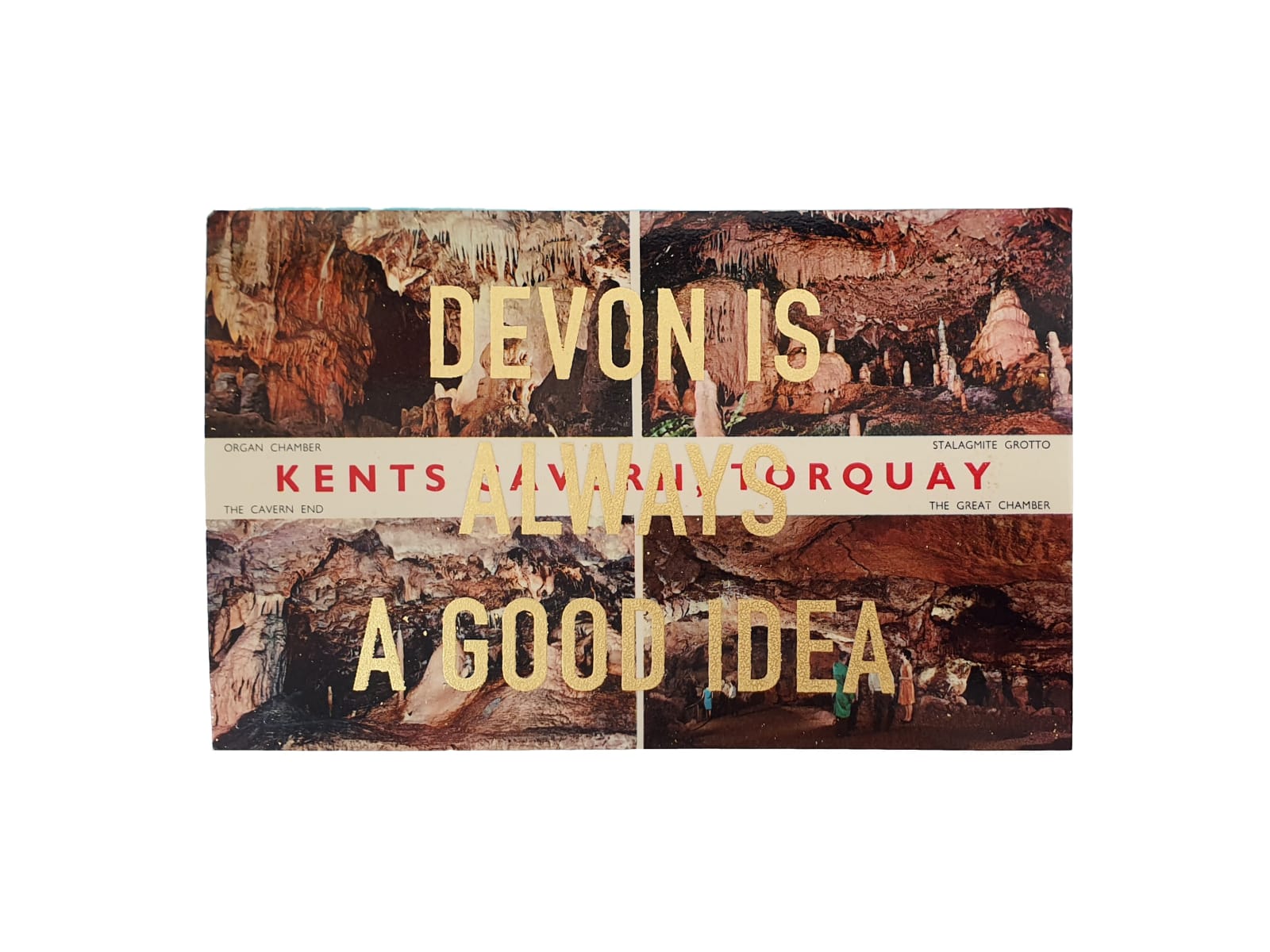 Dave Buonaguidi, Devon Is Always A Good Idea Postcard