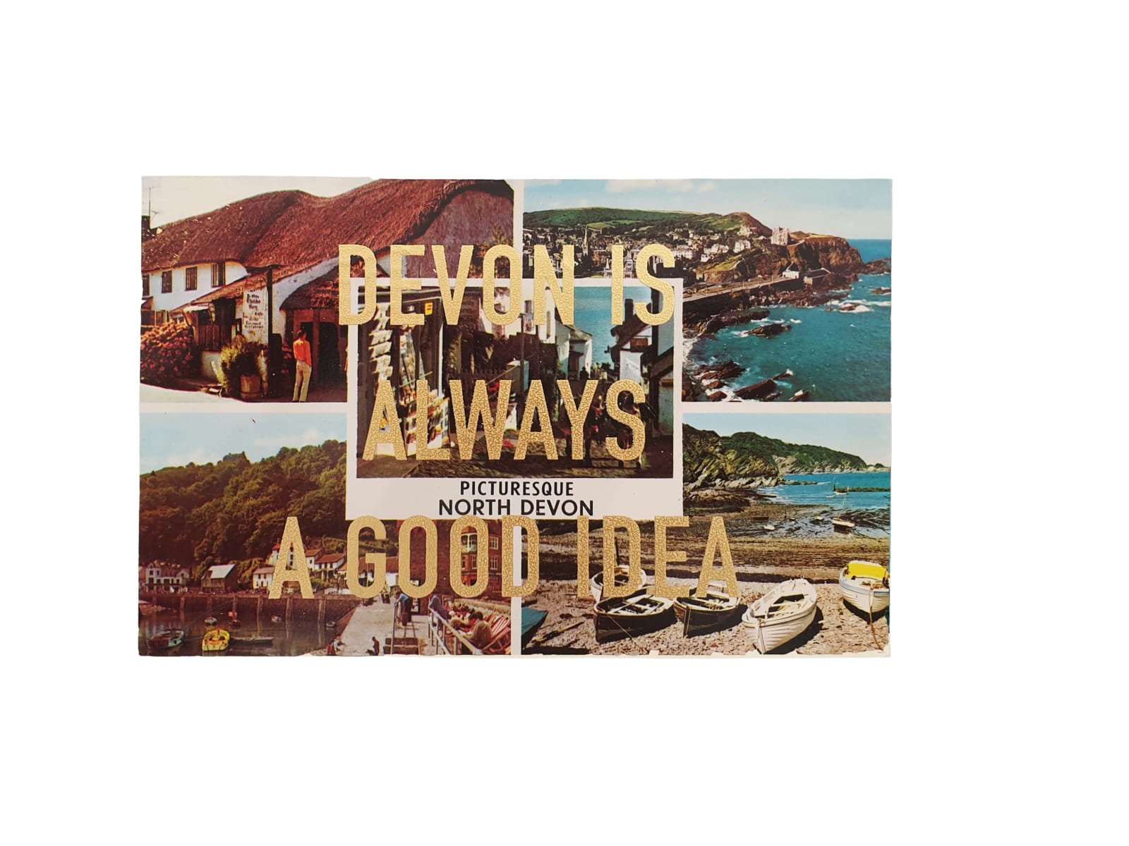 Dave Buonaguidi, Devon Is Always A Good Idea Postcard