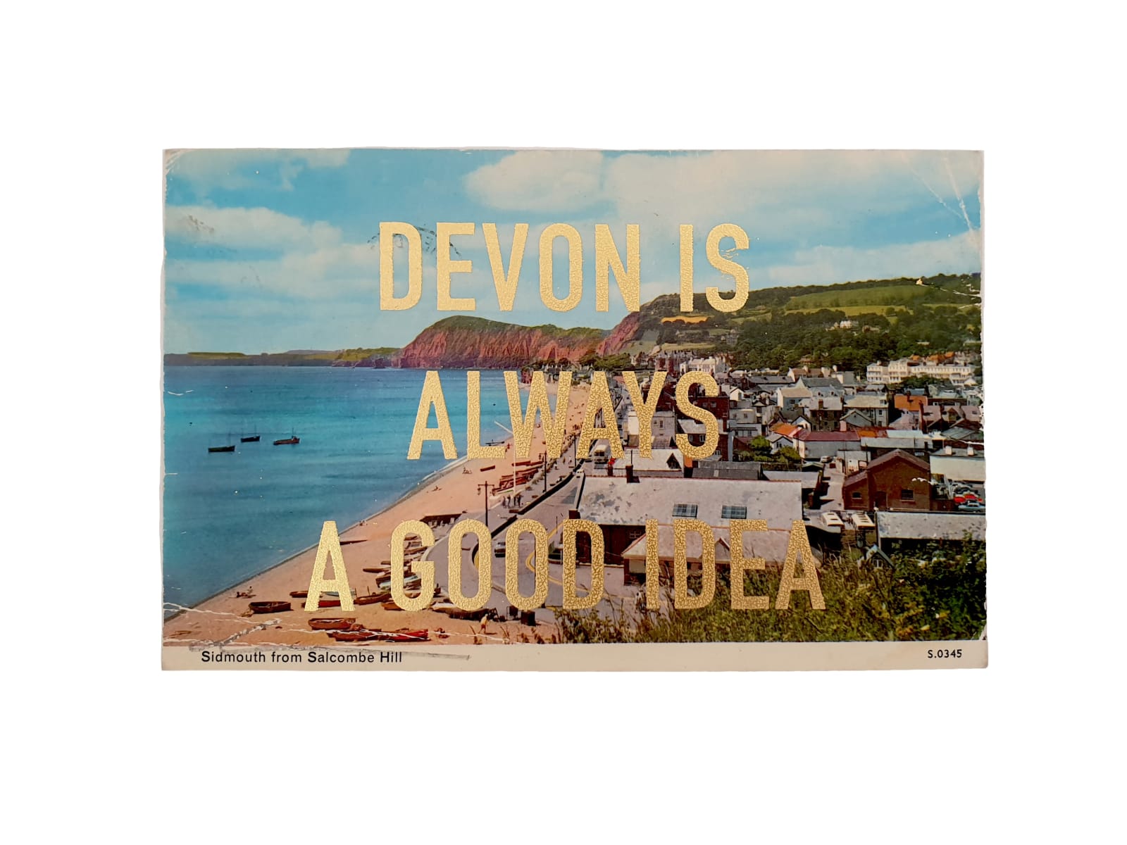 Dave Buonaguidi, Devon Is Always A Good Idea Postcard