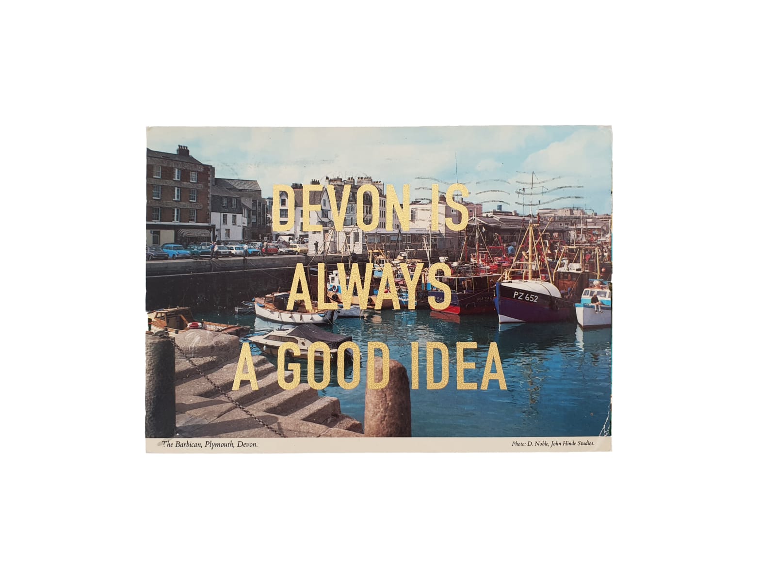 Dave Buonaguidi, Devon Is Always A Good Idea Postcard